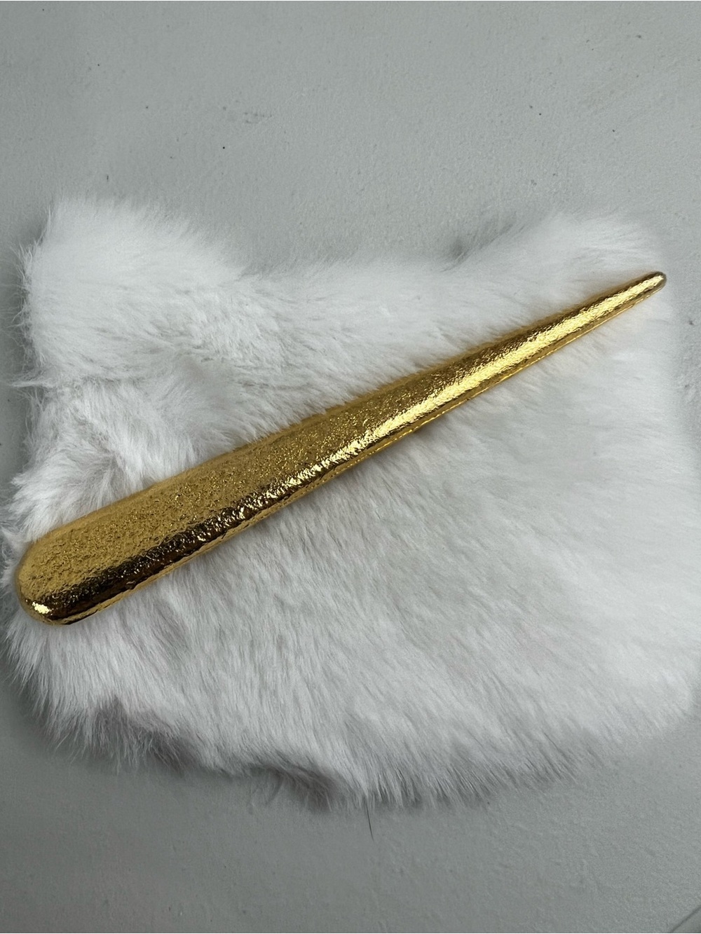 Vintage Beverley Hamburg Gold Tone Spear/Spike Couture Line Brooch 5.25”
